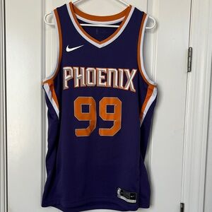 Nike Phoenix Basketball Jersey - Bold Purple and Vibrant Orange